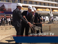 smartPORT TV: Ground-breaking ceremony for Hamburg’s third cruise ship terminal